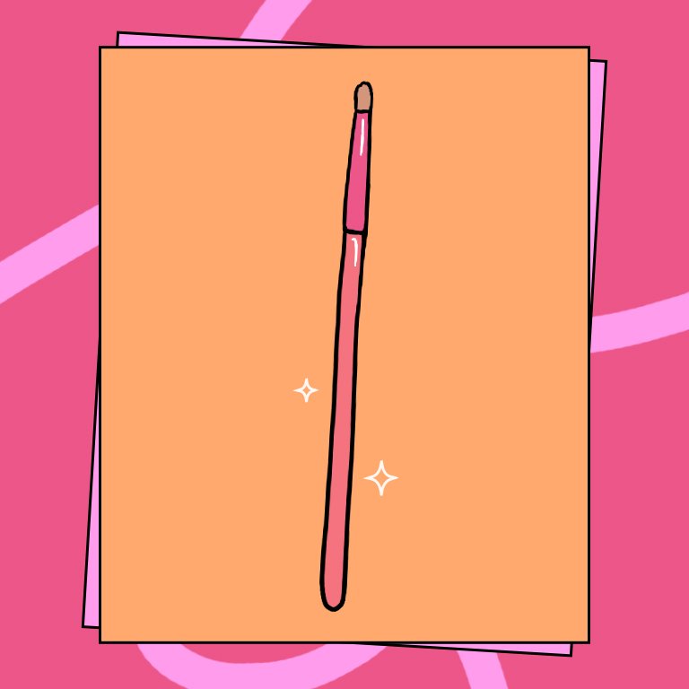 Illustration of a Pencil Brush