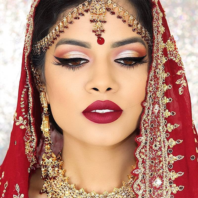 Step By Indian Bridal Makeup With Pictures Saubhaya Makeup