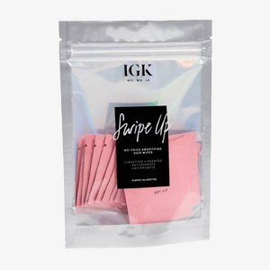IGK Swipe Up No-Frizz Smoothing Hair Wipes