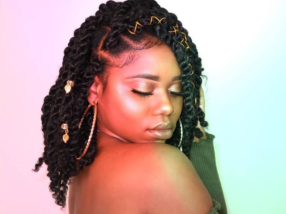 How to do the boho Senegalese twist on yourself, EASY STEP BY STEP  TUTORIAL