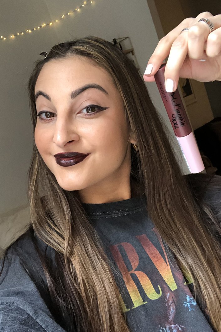 Nyx Lip Lingerie in Cabaret Show - Editor Review With Swatches