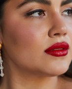 How to Wear Red Lipstick on Your Wedding Day