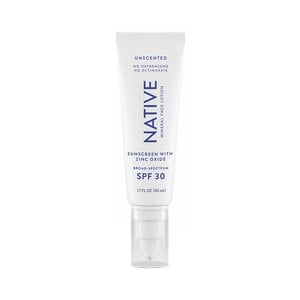 native fragrance free sunscreen