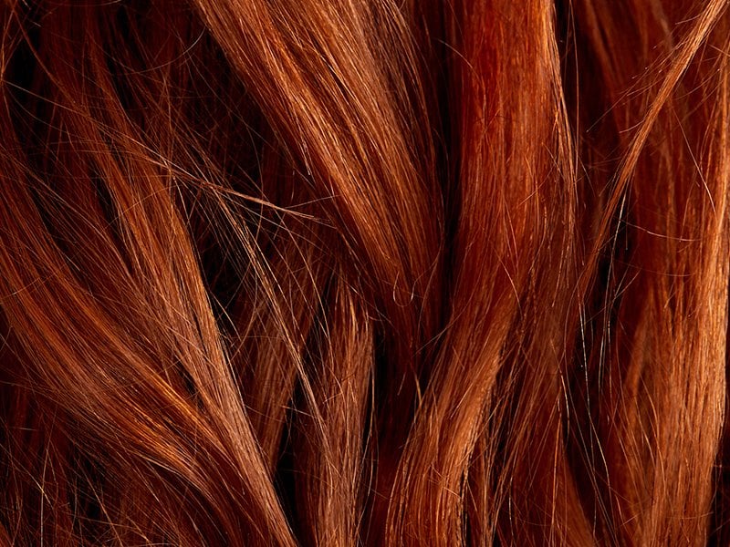 dark orange hair dye