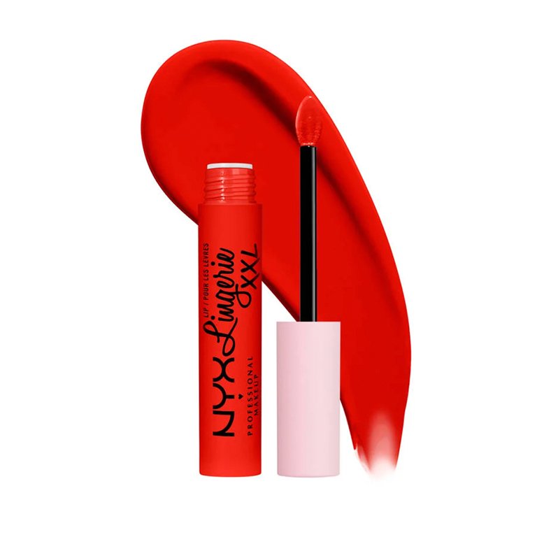 NYX Professional Makeup Lip Lingerie XXL Long-Lasting Matte Liquid Lipstick in On Fuego
