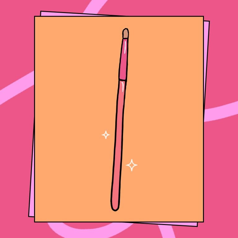 Illustration of a Pencil Brush