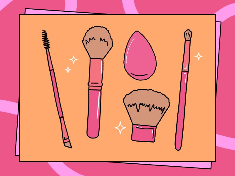 TYPES OF MAKEUP BRUSHES: THE COMPLETE GUIDE TO MAKEUP BRUSH NAMES & USES