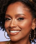 NYX Professional Makeup Wonder Stick, L’Oréal Paris True Match Lumi Glotion and YSL Beauty Touche Éclat All-Over Brightening Pen collaged on a blue and purple background